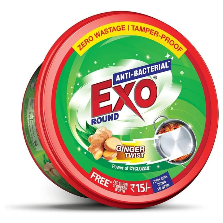 Exo Round Dish Shine, Green Ginger, 700g