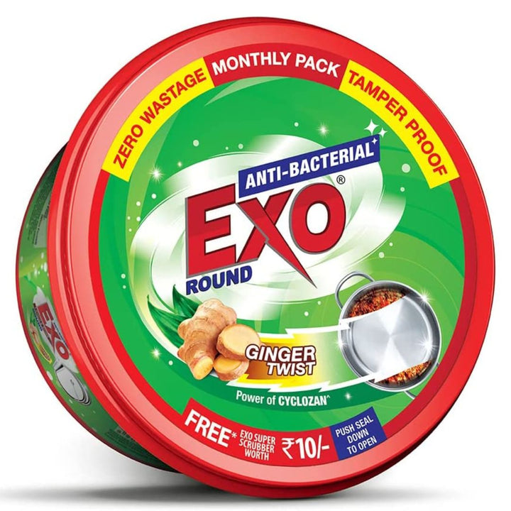 EXO Anti-Bacterial Dish Wash Bar - Round, 500g