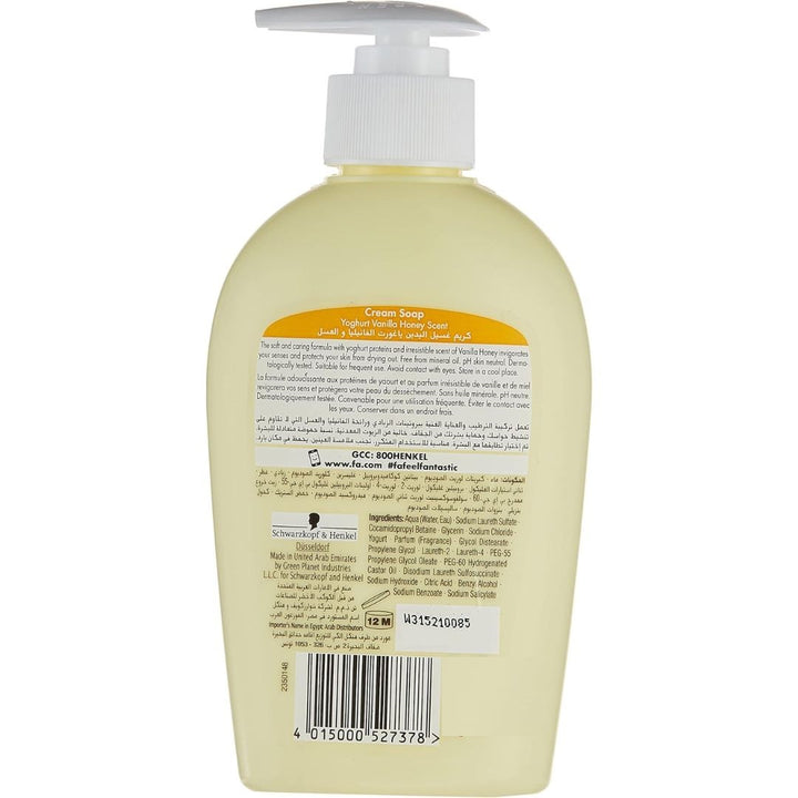 Fa Liquid Hand Soap Yoghurt Vanilla Honey, 200g