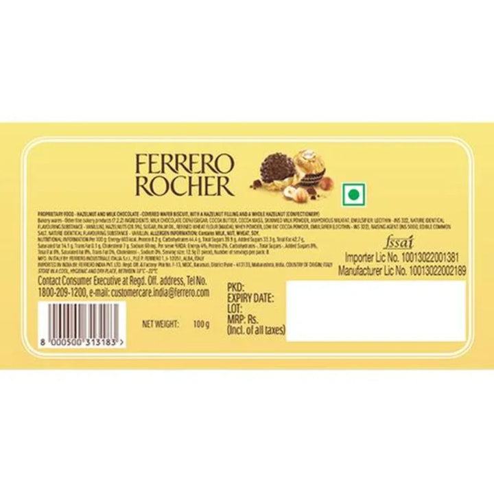 Ferrero Rocher Chocolates, 100g