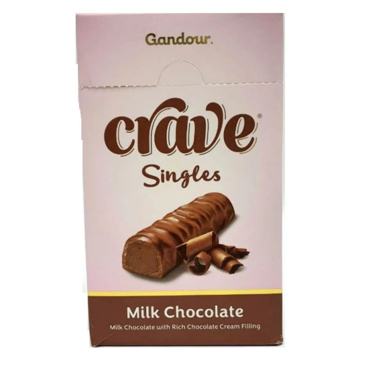 Gandour Crave Singles Milk Chocolate, 330g