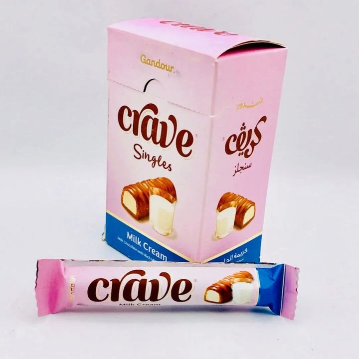 Gandour Crave Singles Milk Cream, 330g