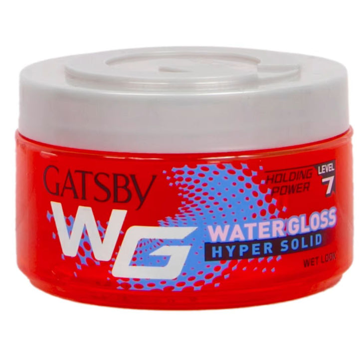 Gatsby Water Gloss Hyper Solid Hair Gel, 150g