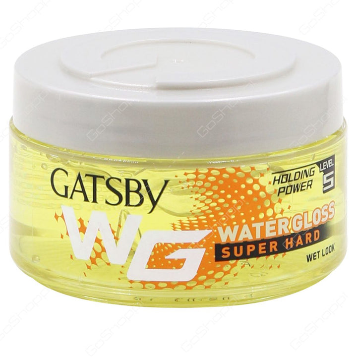 Gatsby Water Gloss Super Hard Wax Yellow, 150g