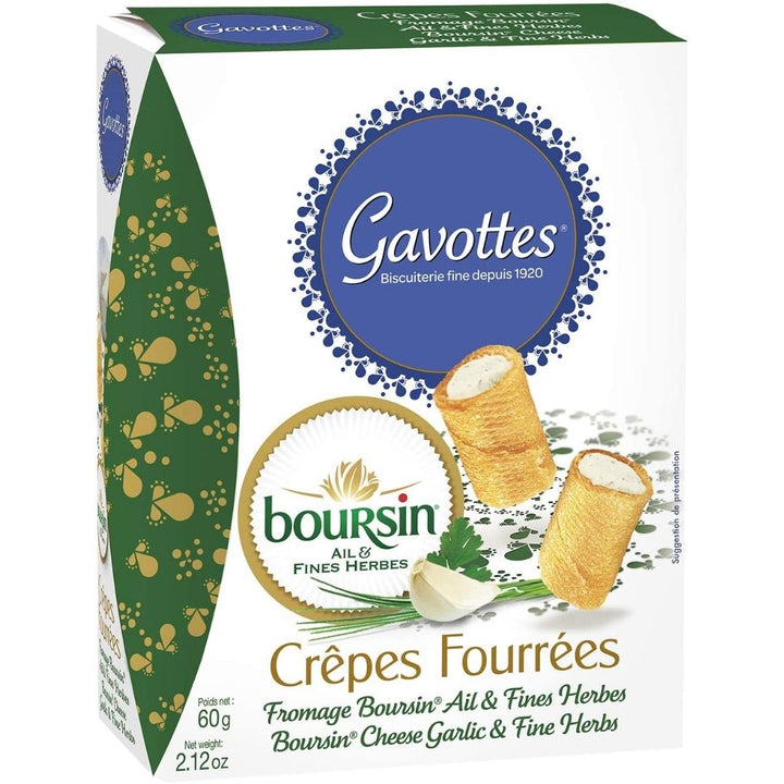 Gavottes Crepe Boursin Cheese, 60g