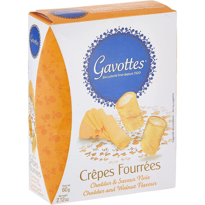 Gavottes Crepes Cheddar Cheese, 60g