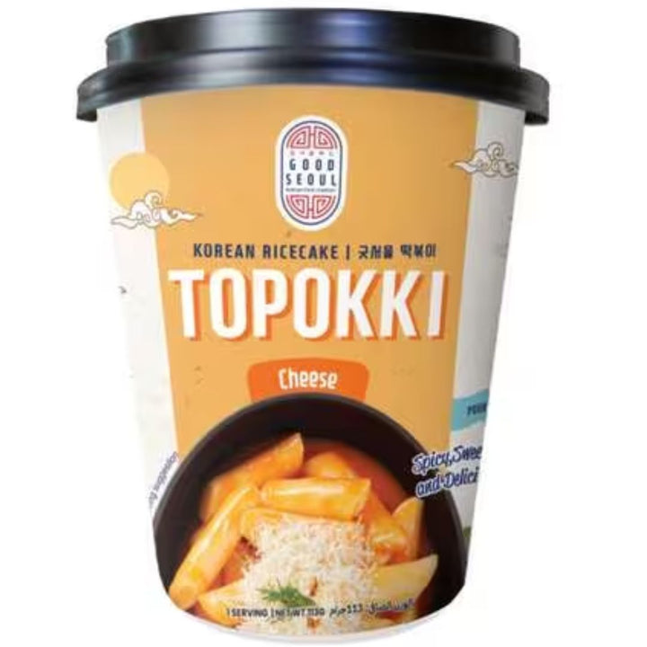 Good Seoul Topokki Cheese Korean Rice Cake, 113g