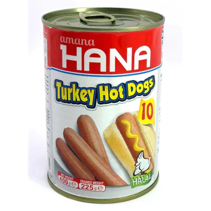 Hana Turkey Hot Dog, 400g