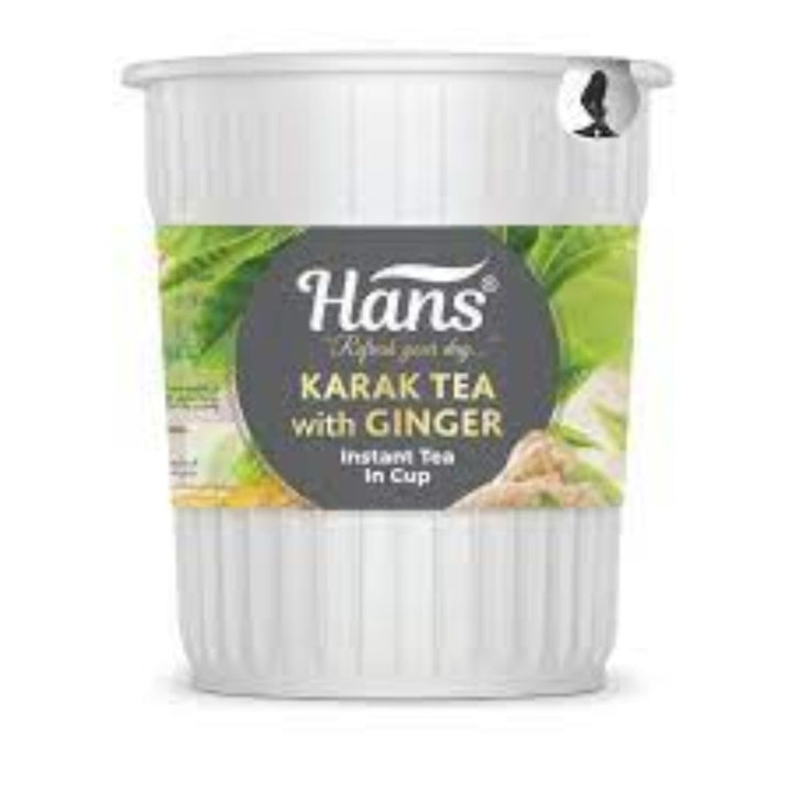 Hans Karak Tea Ginger In Cup, 20g