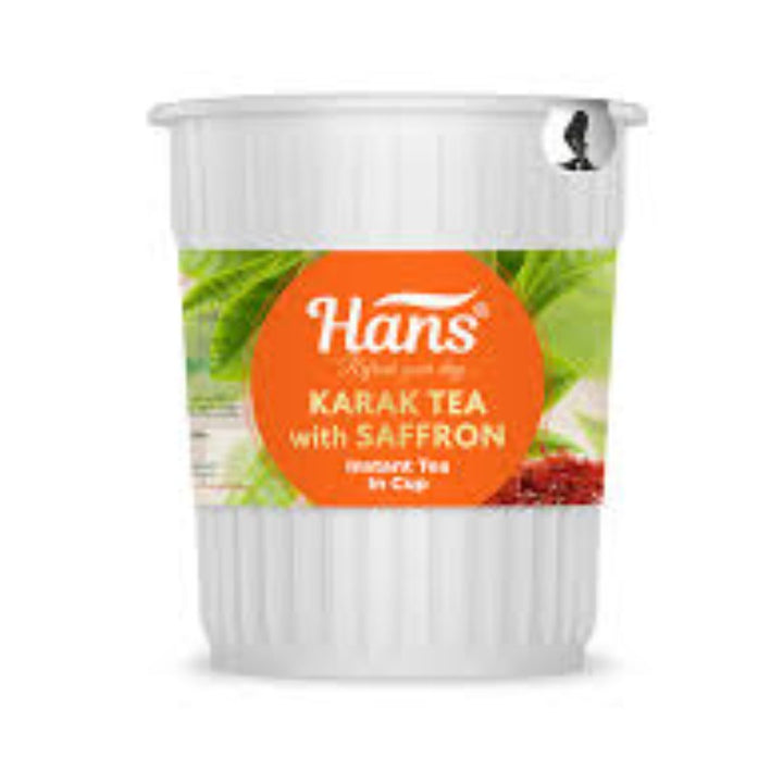 Hans Karak Tea Saffron Instant Tea In Cup, 20g