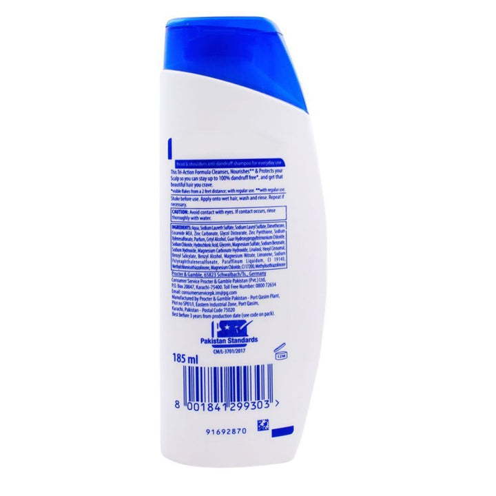 Head & Shoulders Anti-Hairfall Anti-Dandruff Shampoo, 190ml