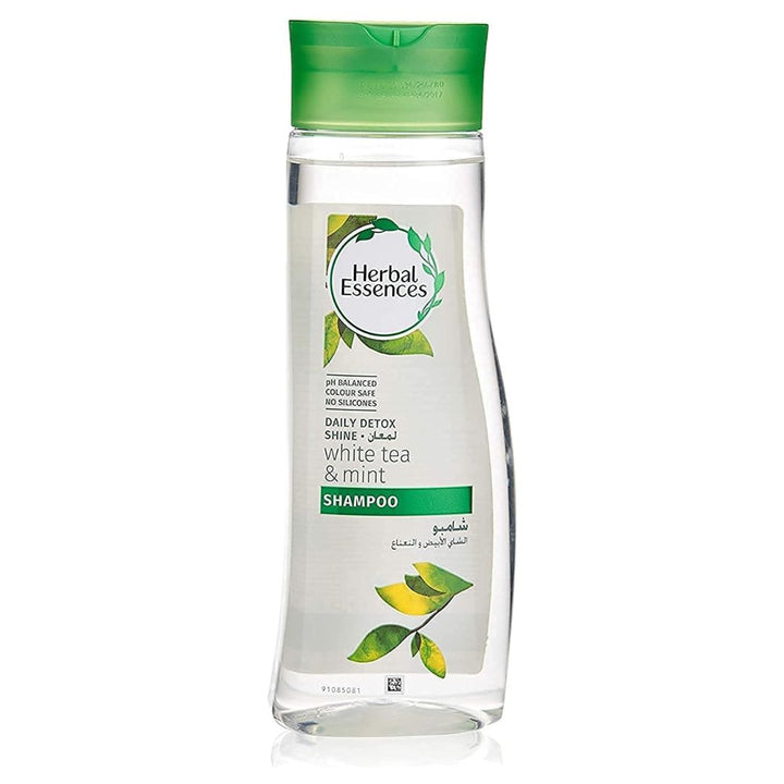 Herbal Essences Daily Detox Shine Shampoo With White Tea & Mint, 400 ml