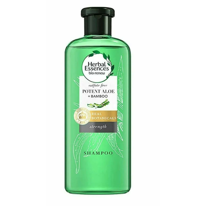 Herbal Essences Real Aloe + Bamboo Shampoo For Hair Strength, 400ml