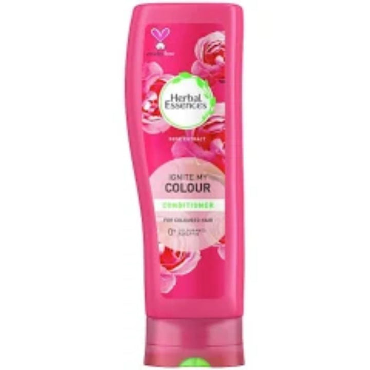 Herbal Essences Rose Extract Ignite My Color Vibrant Conditioner For Coloured Hair, 400ml