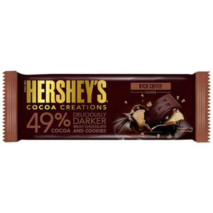 Hersheys 49% Cocoa Creation Rich Coffee Dark Chocolate, 40g