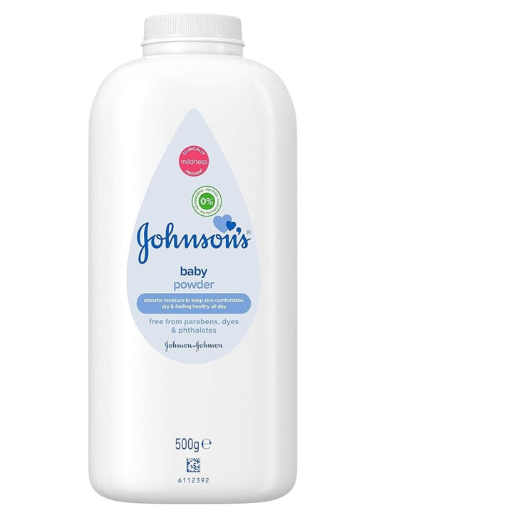 Johnson's Baby Powder With Absorbs Moisture For Dry, Healthy Looking Skin, 500g