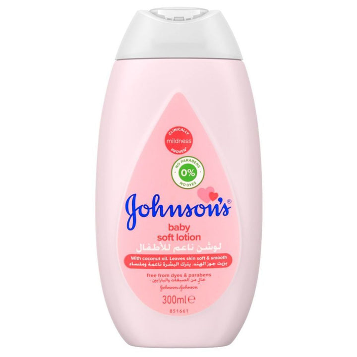 Johnson's Baby Soft Lotion Paraben Free Imported, 300ml