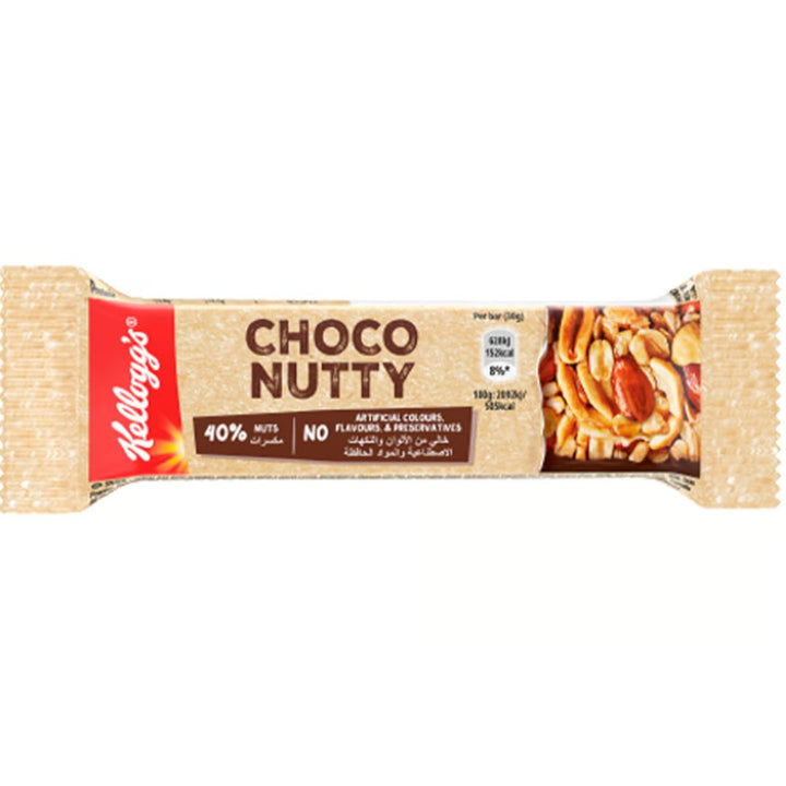 Kellogg's Choco Nutty Cereal Bar, 30g