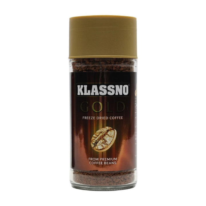 Klassno Gold Freeze Dried Coffee Beans, 100g