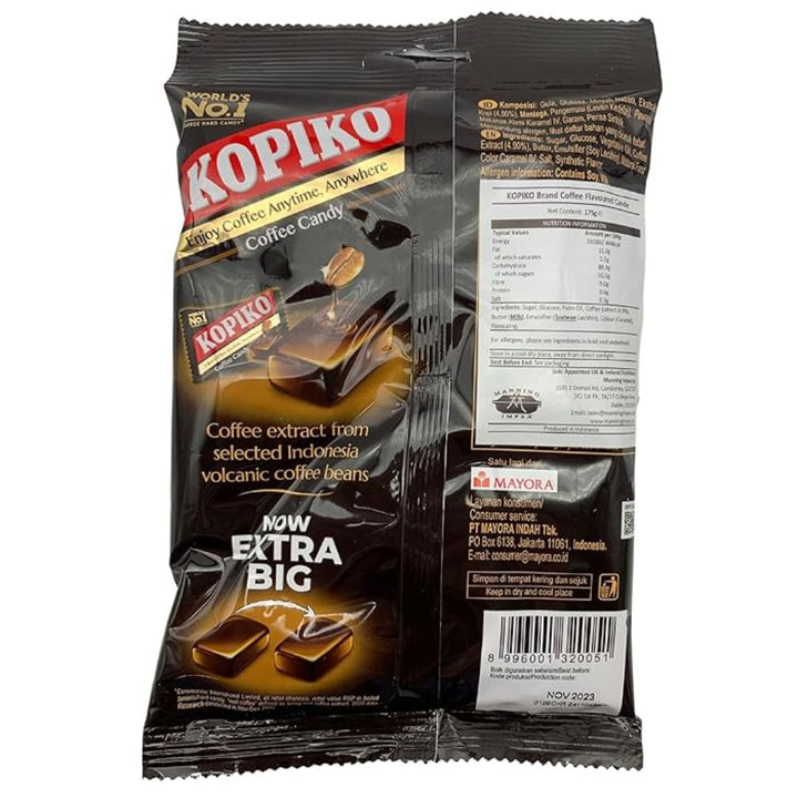 Kopiko Coffee Candy Extra Besar, 175g