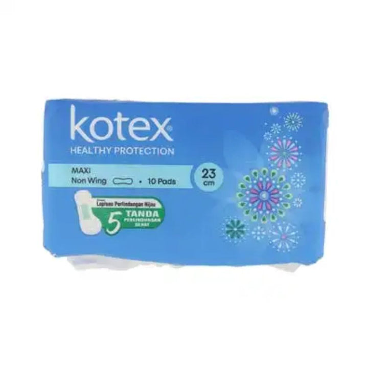 Kotex Maxi Sanitary Pads Non Wings 23cm, 10Pads