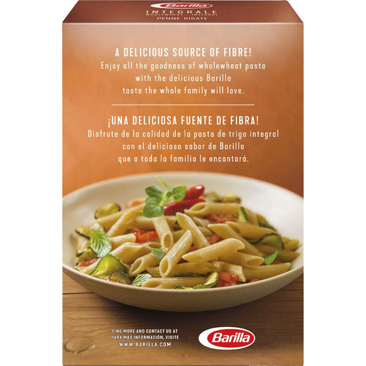 Barilla Integrale Penne Rigate Whole Wheat, 500g