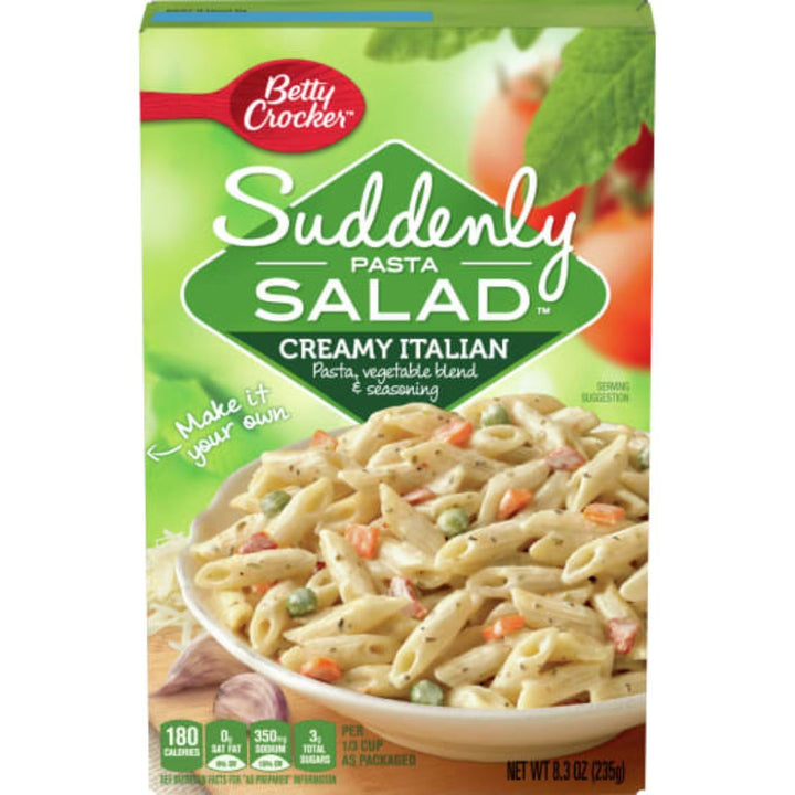 Betty Crocker Suddenly Pasta Salad Creamy Italian, 235g