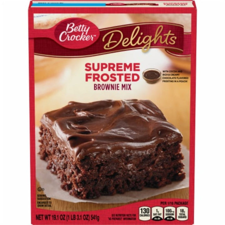 Betty Crocker Delights Supreme Frosted Brownie Mix, 541g