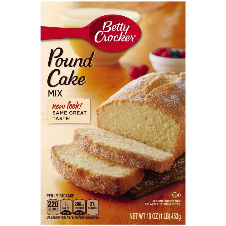 Betty Crocker Pound Cake Mix, 453g