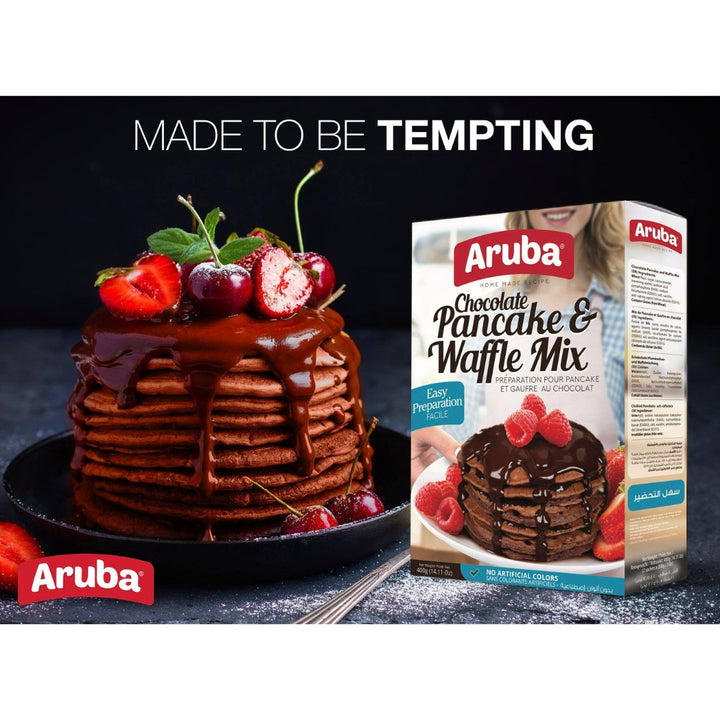 Aruba Chocolate Pancake And Waffle Mix, 400g