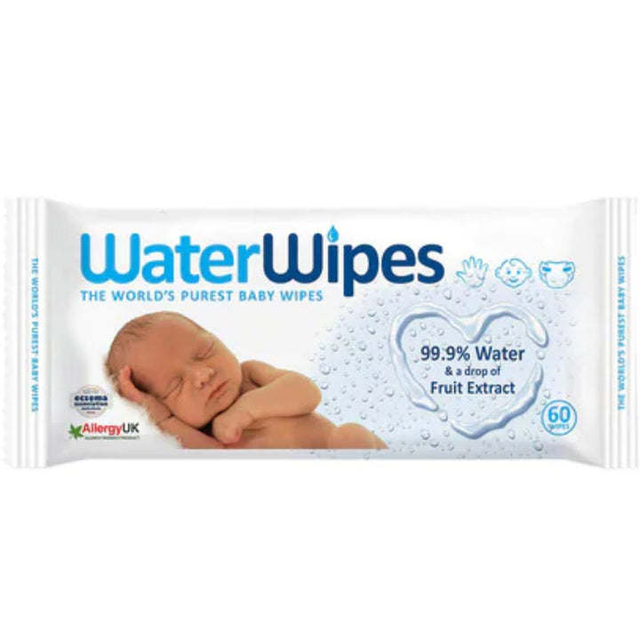 Water Wipes Purest Baby Wipes, 60 count