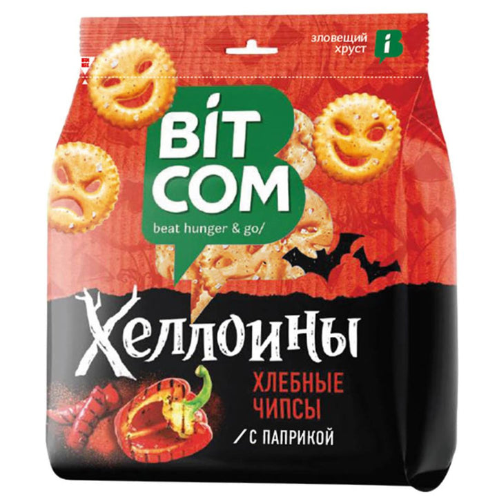 Bitcom - Helloiny Paprika Bread Chips, 150g