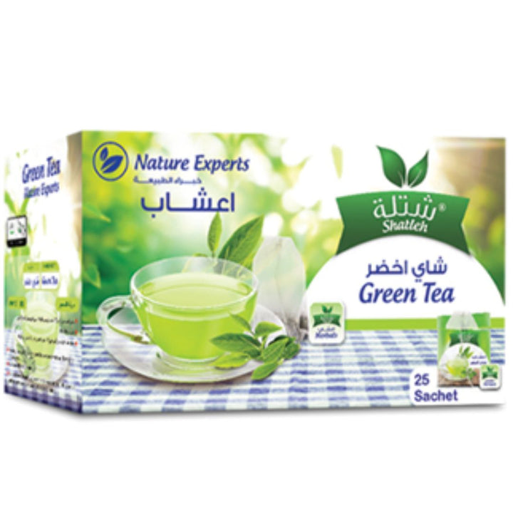 Shatleh Nature Experts Green Tea, 25 Sachet