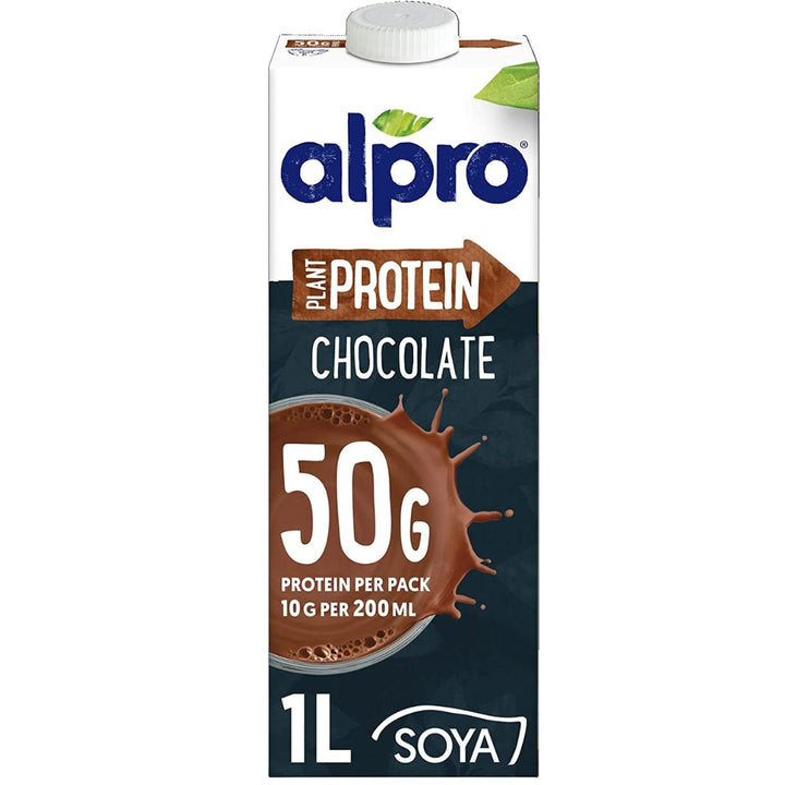 Alpro Plant Protein Chocolate Flavoured Soya Drink, 1L