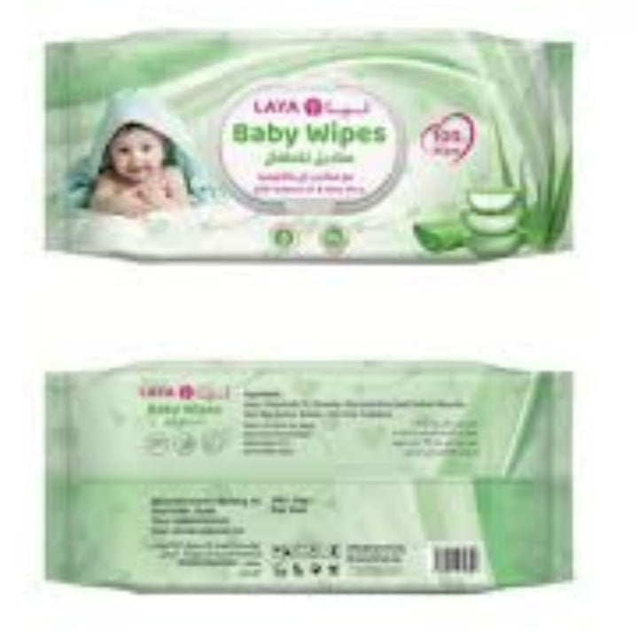 Laya Baby Wipes, 3x100pcs