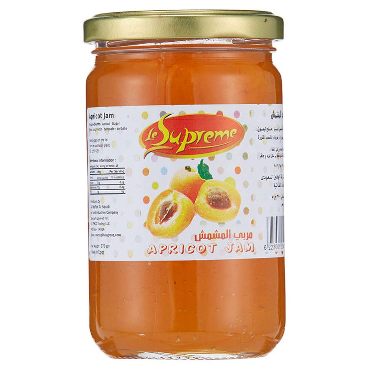 Le Supreme Fruit Jam Apricot, 370g