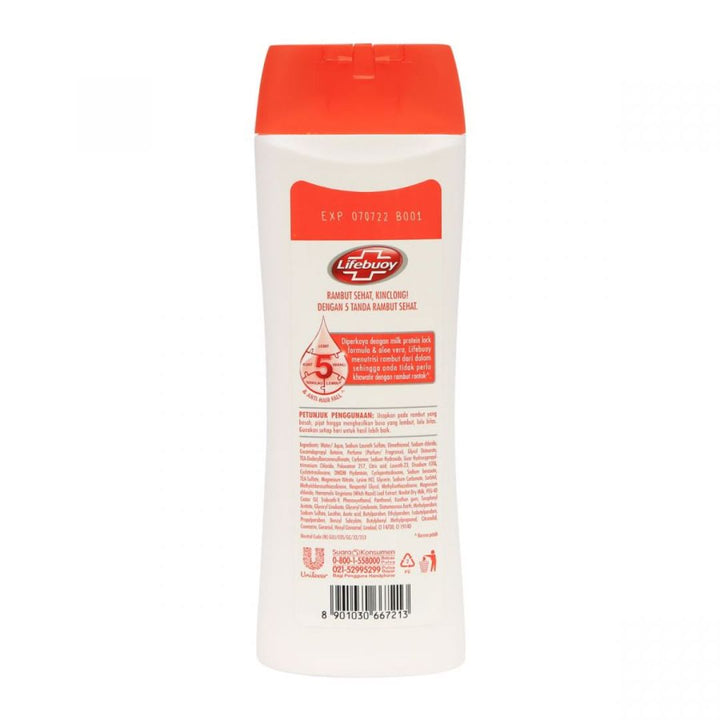 Lifebuoy Milk Protein & Aloe Vera Anti-Hair Fall Shampoo, 340ml