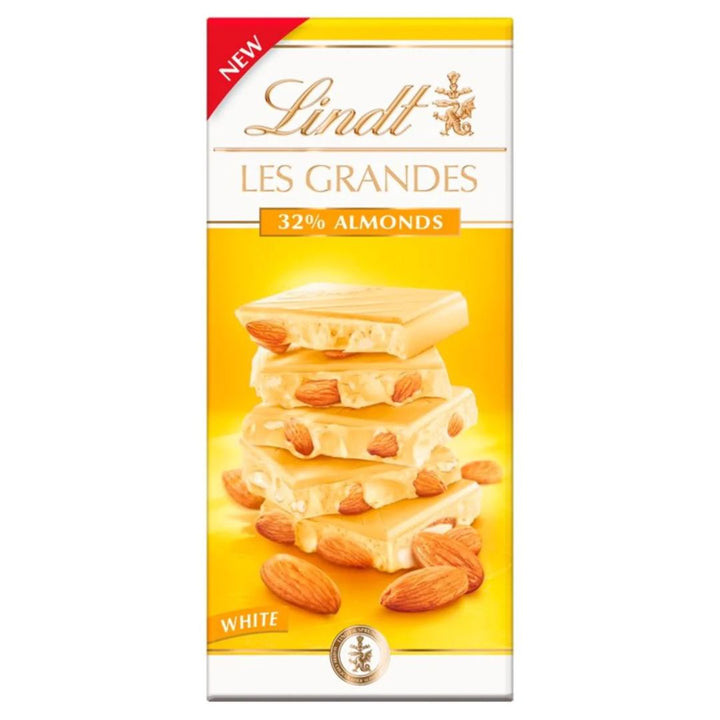 Lindt Les Grandes 32% Almond White Chocolate, 150g