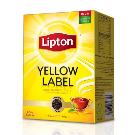 Lipton Tea, Yellow Label, 375gm