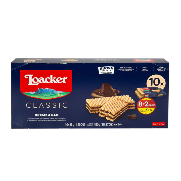 Loacker Classic Cremkakao, 450g