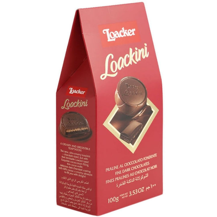 Loacker Loackini Dark Chocolates, 100g