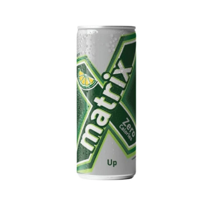 Matrix Up Lemon Carbonated Soft Drink Zero Calories, 250ml