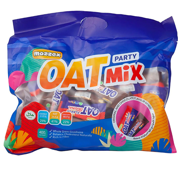 Mazzex Oat Party Mix Chocolate, 400g