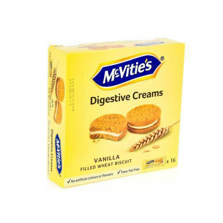 McVities Digestive Vanilla Cream Biscuits 16x40g, 640g