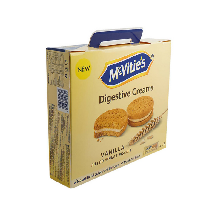 McVities Digestive Vanilla Cream Biscuits 16x40g, 640g