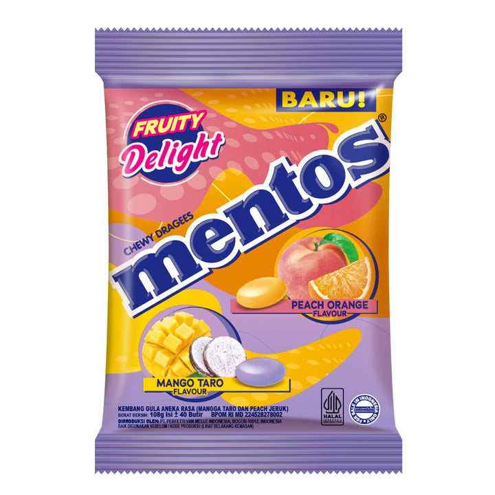 Mentos Fruity Delight, 121g