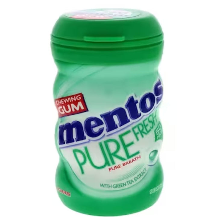 Mentos Pure Fresh Gum Spearmint, 100g