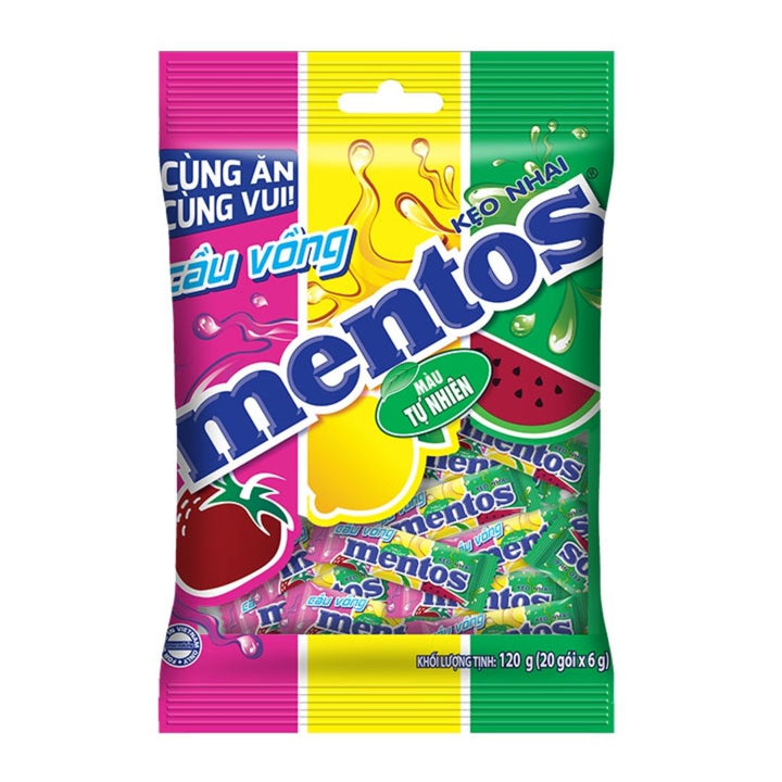 Mentos Rainbow Natural Colors, 250g