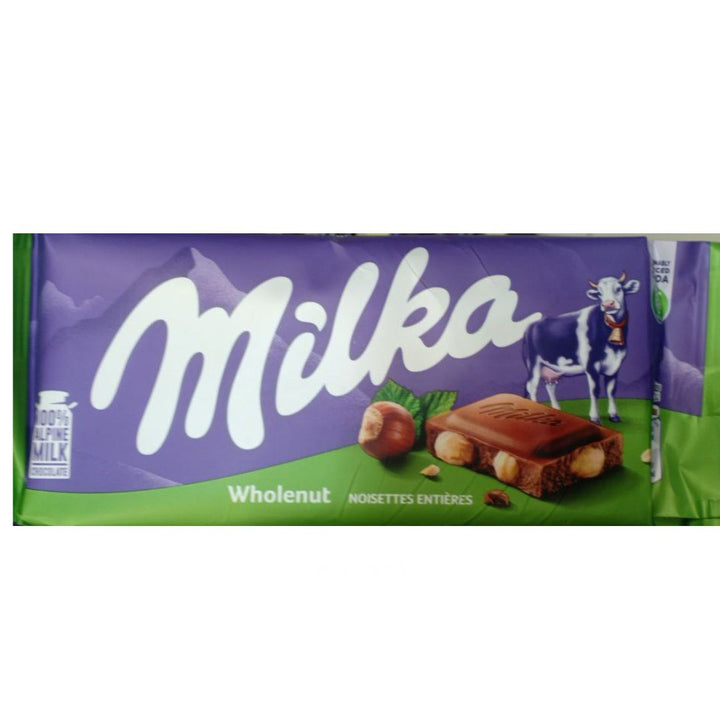 Milka Whole Hazelnuts, 90g