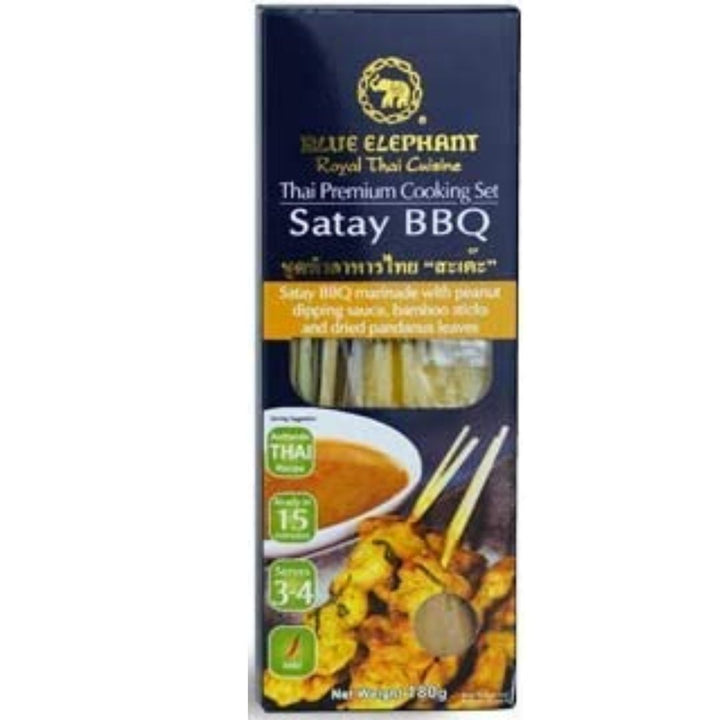 Blue Elephant Thai Prewmium Cooking Set Satay BBQ, 170g